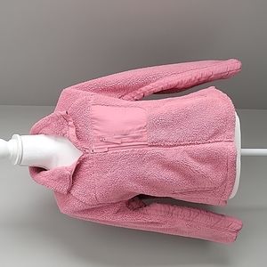 NWOT Womens pink fleece zip up sweatshirt